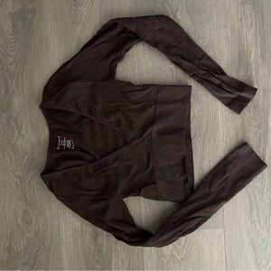 Dynamite Brown Long Sleeve